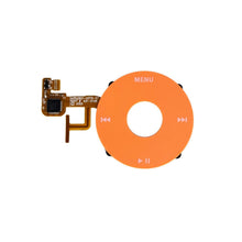Load image into Gallery viewer, Orange Click Wheel Flex for iPod Classic Video 5th and 5.5 gen 30gb 60gb 80gb