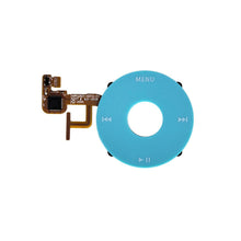 Load image into Gallery viewer, Light Blue Click Wheel Flex for iPod Classic Video 5th / 5.5 gen 30gb 60gb 80gb