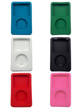 Load image into Gallery viewer, Silicone Case for Apple iPod Classic 5th / 6th / 7th Thin - Solid Colors Black - ResaleFirm