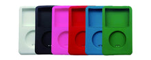 Load image into Gallery viewer, Silicone Case for Apple iPod Classic 5th / 6th / 7th Thin - Solid Colors Black - ResaleFirm