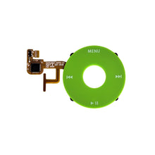 Load image into Gallery viewer, Green Click Wheel Flex for iPod Classic Video 5th and 5.5 gen 30gb 60gb 80gb