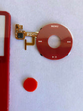 Load image into Gallery viewer, Red Face Plate Clickwheel Button For Apple iPod Classic 5th Gen Replacement - ResaleFirm
