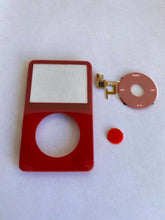 Load image into Gallery viewer, Red Face Plate Clickwheel Button For Apple iPod Classic 5th Gen Replacement - ResaleFirm