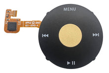 Load image into Gallery viewer, Gold Face Plate Clickwheel Button For Apple iPod Classic 6th 7th Gen Replacement