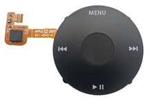 Load image into Gallery viewer, Black Face Plate Clickwheel Button For Apple iPod Classic 6/7th Gen Replacement