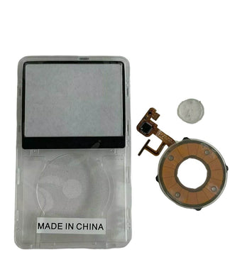 Clear Face Plate Clickwheel Button For Apple iPod Classic 5th Gen Replacement - ResaleFirm