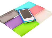 Load image into Gallery viewer, Case for Apple iPod Nano 7 7th Gen - TPU Gel Rubber - Clear &amp; Colors - ResaleFirm
