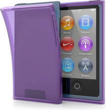 Load image into Gallery viewer, Case for Apple iPod Nano 7 7th Gen - TPU Gel Rubber - Clear &amp; Colors - ResaleFirm
