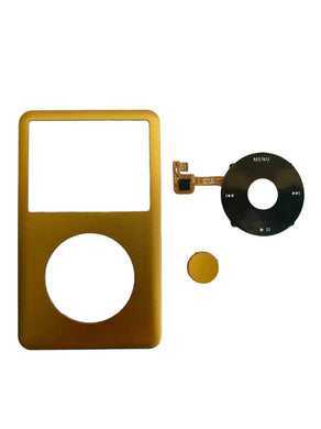 Gold Face Plate Clickwheel Button For Apple iPod Classic 6th 7th Gen Replacement - ResaleFirm
