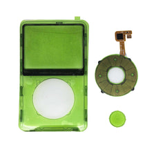 Load image into Gallery viewer, iPod Classic Clear Green Center Click Wheel Button Faceplate Face Plate 6th 7th
