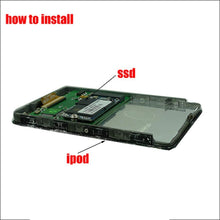 Load image into Gallery viewer, SELLTOONE 128GB SSD for iPod Classic 6th 7th iPod Video 5Gen 5.5th Replace HS081HA MK8010GAH MK8022GAA MK1634GAL MK1231GAL ZIF CE Solid State Drive (128GB)
