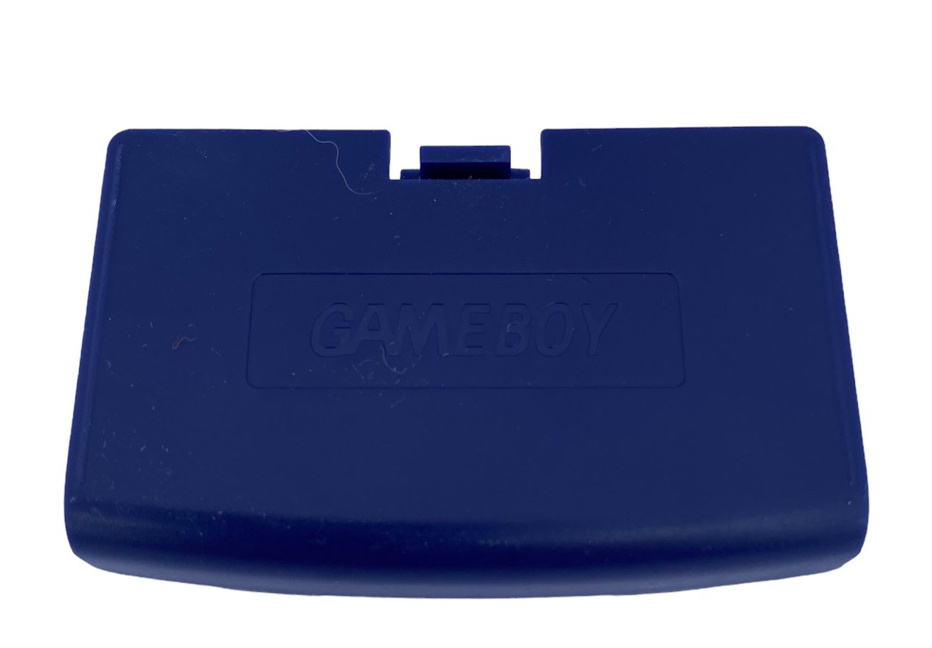 Indigo Purple Battery Cover Game Boy Advance for Nintendo GBA Replacement Door