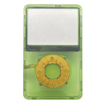 Load image into Gallery viewer, iPod Classic Clear Green Center Click Wheel Button Faceplate Face Plate 6th 7th
