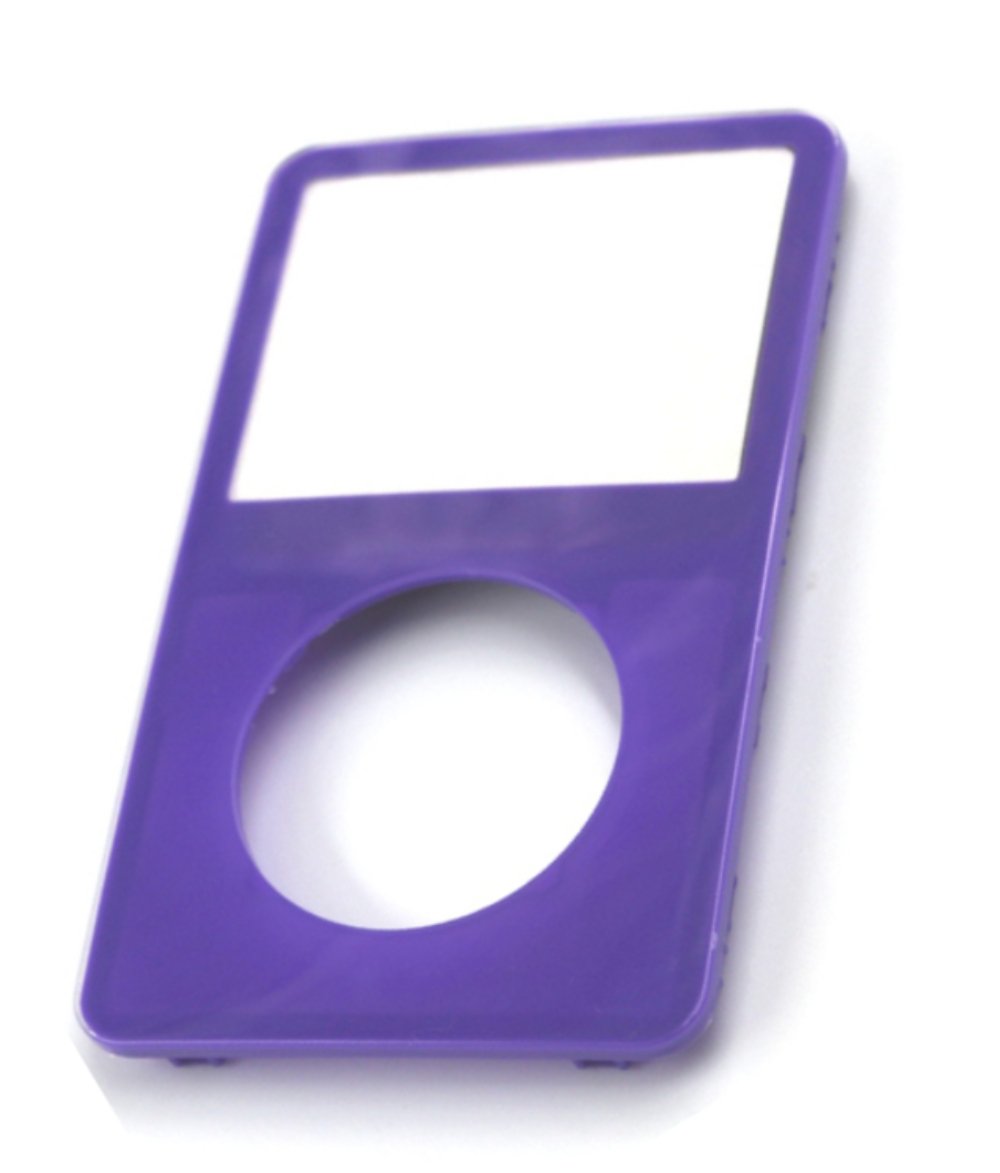 Purple Face Plate For Apple iPod Classic 5th Gen 5.5 Front New Video 30GB 60 80