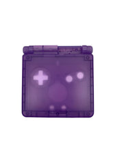 Load image into Gallery viewer, Replacement Housing for Nintendo GBA Game Boy Advance SP Shell Clear Purple Tool
