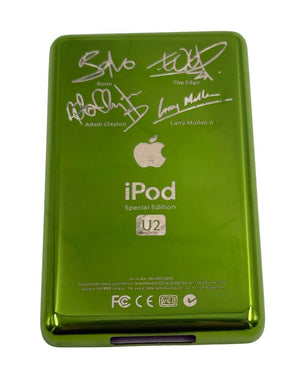 Green U2 Edition iPod Classic 5th 6th 7th Thick Bottom Rear Metal Chrome - ResaleFirm