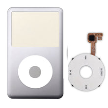 Load image into Gallery viewer, Silver Face Plate Clickwheel Button For Apple iPod Classic 6/7th Gen Replacement
