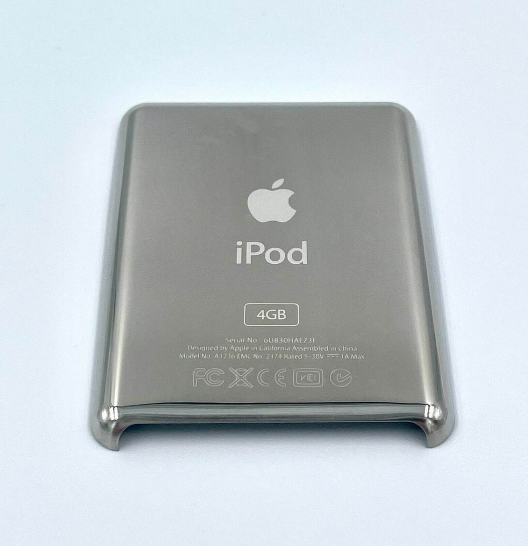 Replacement Back Housing for iPod Nano 3rd Gen 4GB Silver A1236 Shell ...