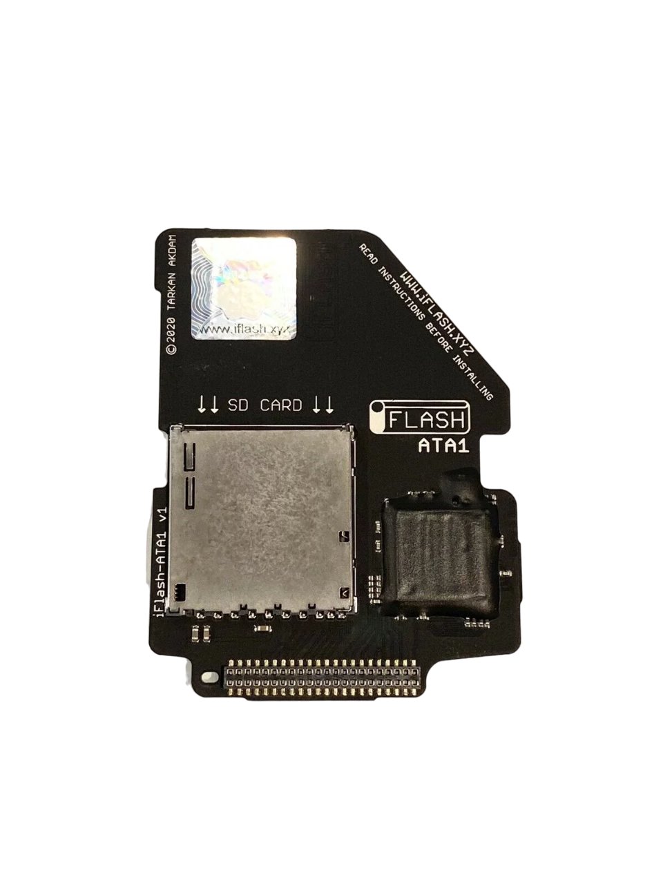 iFlash ATA1 SD Adapter Apple iPod 4th Gen Photo Mono SD/SDHC/SDXC Card Classic