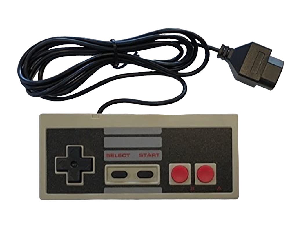 REPLACEMENT Controller For NES-004 Original Nintendo NES Vintage Console Wired