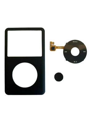 Black Face Plate Clickwheel Button For Apple iPod Classic 6/7th Gen Replacement - ResaleFirm