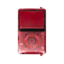 Load image into Gallery viewer, iPod Classic Clear Red Center Click Wheel Button Faceplate Face Plate 6th 7th
