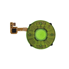 Load image into Gallery viewer, iPod Classic Clear Green Center Click Wheel Button Faceplate Face Plate 6th 7th

