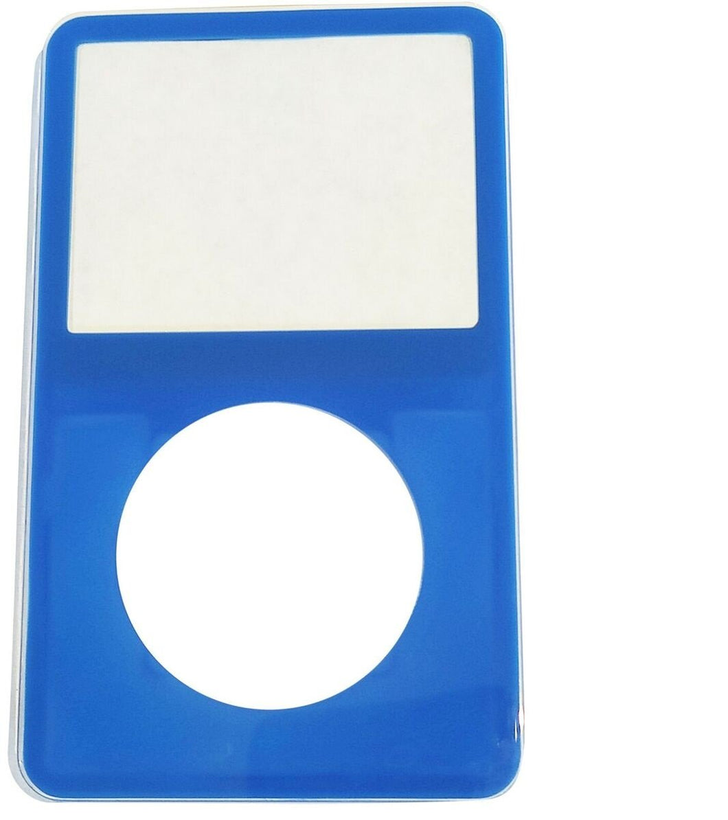 Blue Face Plate For Apple iPod Classic 5th Gen 5.5 Front New Video 30GB 60 80