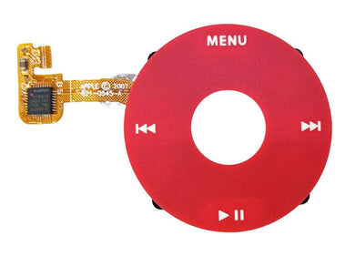 Red Click Wheel Flex for iPod Classic 6th 7th gen 80GB 120GB 160GB - ResaleFirm