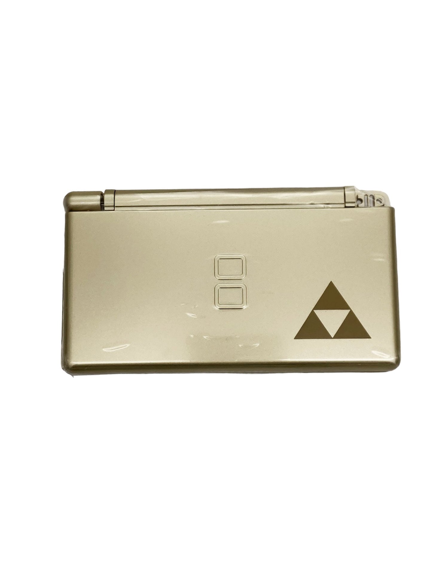 Replacement Housing for Nintendo DS Lite Glass Lens Shell Gold Zelda Triforce