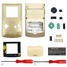 Load image into Gallery viewer, Replacement Housing for Nintendo Game Boy Color GBC Shell Gold Pokemon
