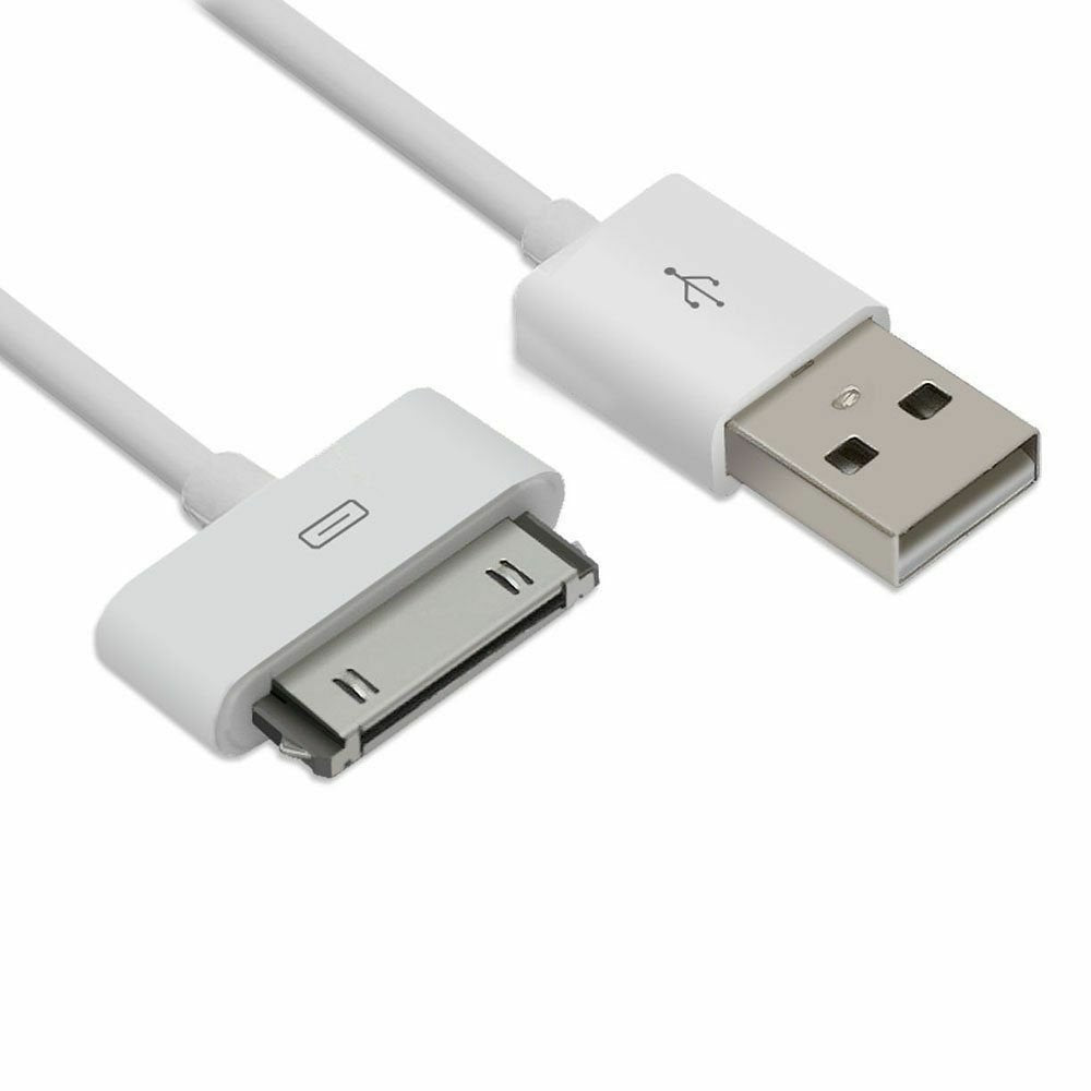 5x USB Sync Data Charging Charger Cable Cord fits iPhone 4 4S iPod Touch 4th Gen