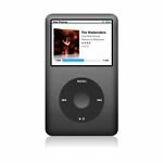 Apple iPod classic 7th Generation Black (160 GB) - Bundle - Tested - Works Great