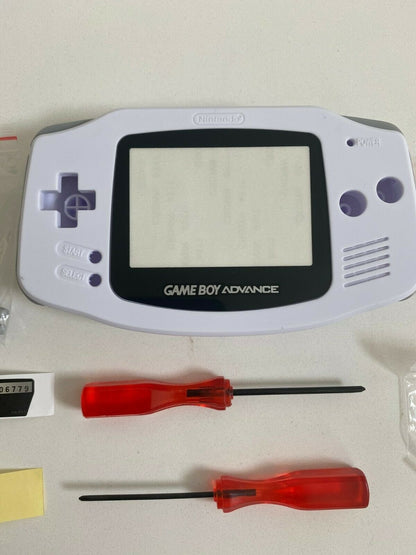 Replacement Housing for Nintendo GBA Game Boy Advance Shell Screen Arctic White