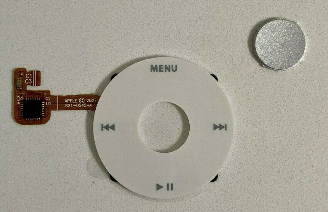 iPod Classic White Click Wheel / Center Button Flex Apple 6th & 7th Generation