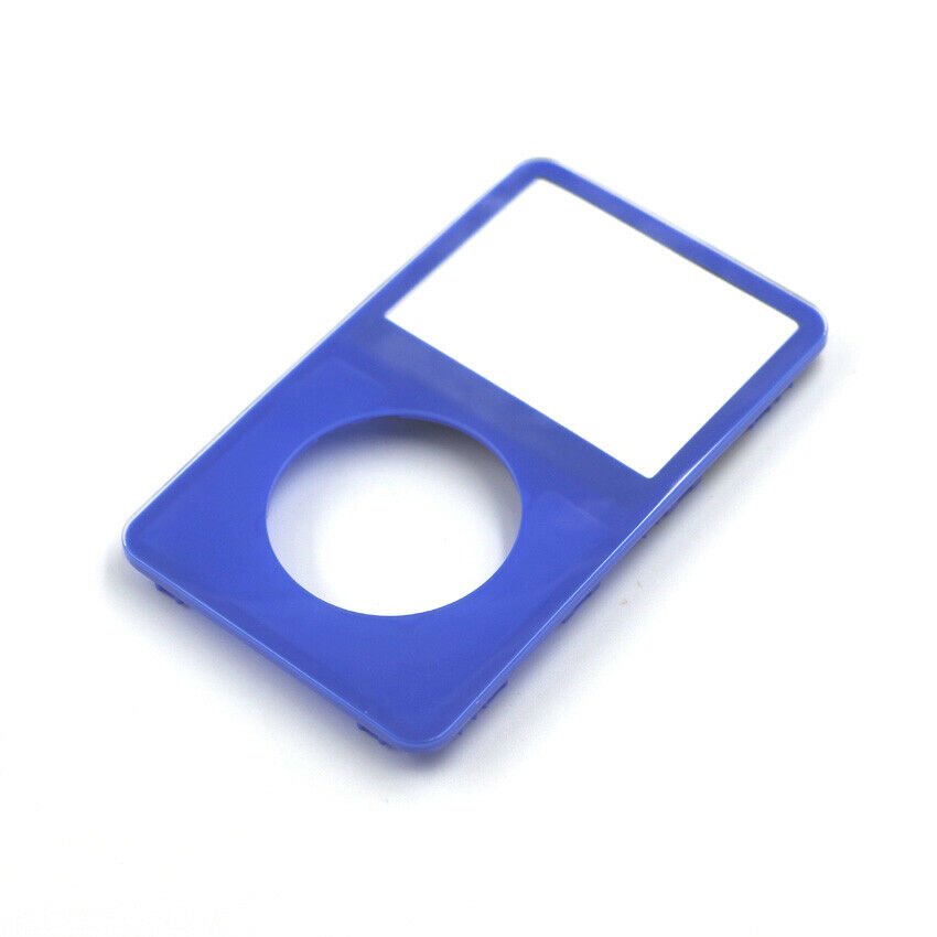 Blue Face Plate For Apple iPod Classic 5th Gen 5.5 Front New Video 30GB 60 80