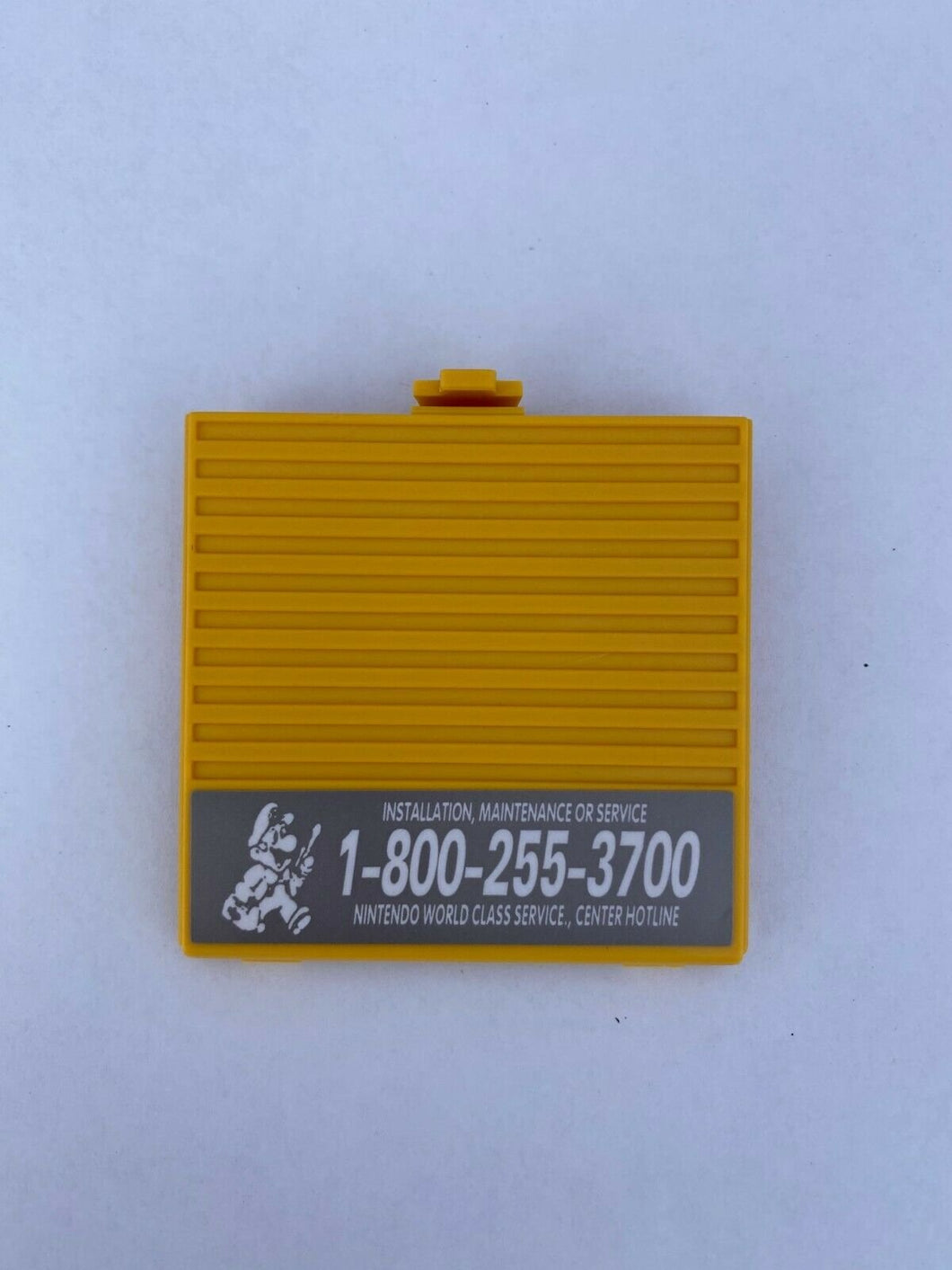 Yellow Battery Cover Original Game Boy for Nintendo GB Replacement Door Sticker