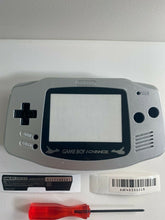 Load image into Gallery viewer, Replacement Housing Nintendo GBA Game Boy Advance Shell Silver Latias Pokemon
