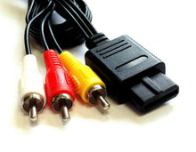 Load image into Gallery viewer, 1-200 Lot For Nintendo 64 N64 Gamecube SNES AV Audio Video Cord Wire Cable A/V
