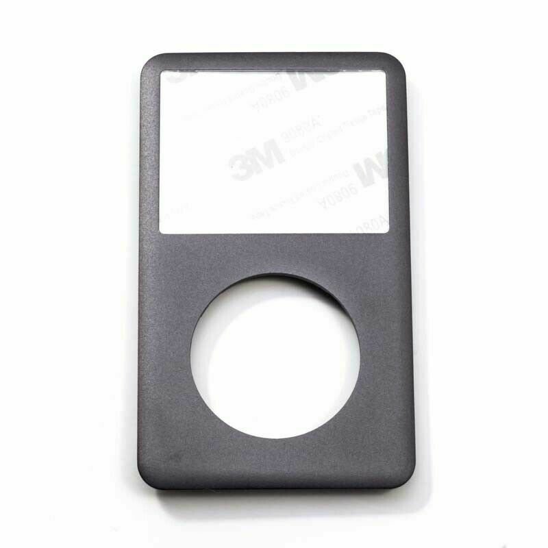 Gray Black Face Plate For Apple iPod Classic 6th 7th Gen Front New 120GB 160GB