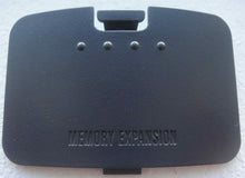 Load image into Gallery viewer, Black Nintendo 64 Jumper Pak Lid N64 Pack Memory Expansion Cover Replacement
