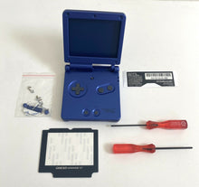 Load image into Gallery viewer, Replacement Housing for Nintendo GBA Game Boy Advance SP Shell Blue Kyogre
