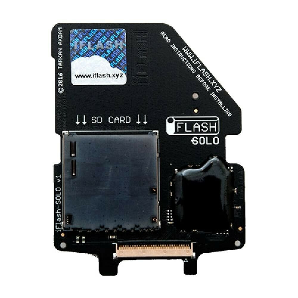 iFlash Solo SD Adapter iPod 5G 6G 7G Classic Install 1x SD/SDHC/SDXC Card Video