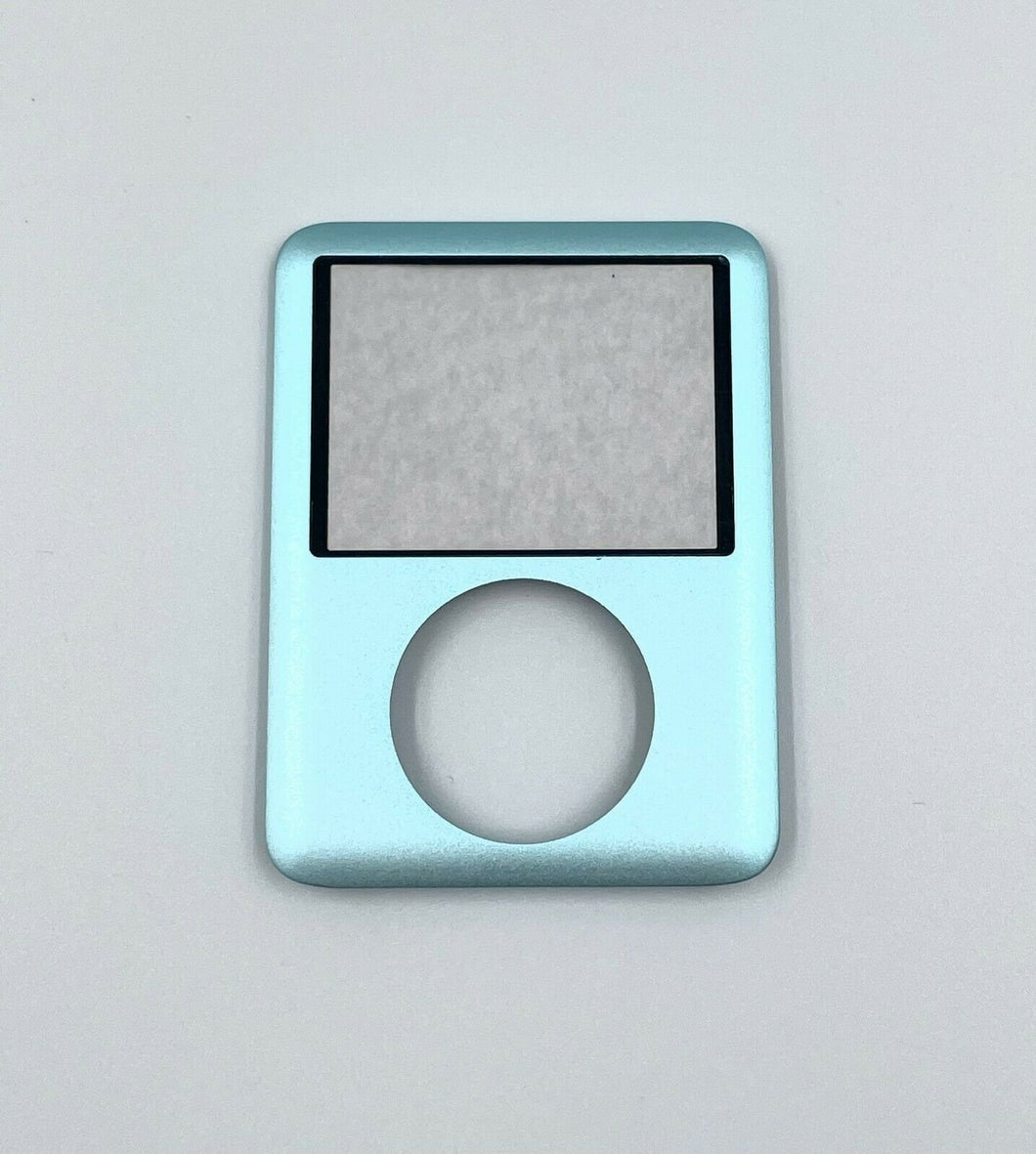 Light Blue Face Plate For Apple iPod Nano 3rd Gen Front Faceplate Housing