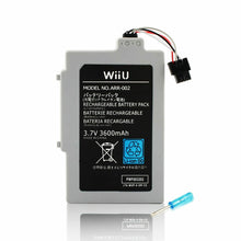 Load image into Gallery viewer, Replacement Battery for Nintendo Wii U Gamepad Extended 3600mAh 3.7V + Tool
