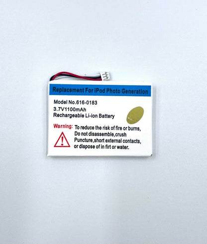 Replacement Battery for Apple iPod Classic 4th Generation Photo A1099 646-0183