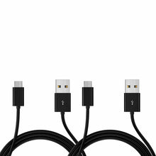 Load image into Gallery viewer, 10-1000 Wholesale Lot Black Micro USB Cable Charger Cord Samsung Galaxy S7 S6 S5
