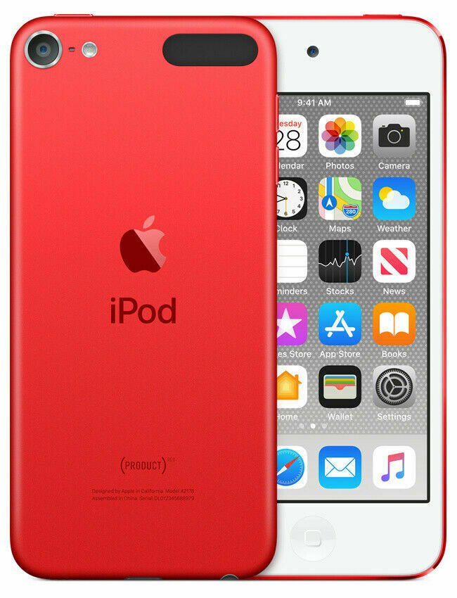 Apple iPod Touch (7th Generation) - (Product) Red, 128GB A2178