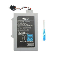 Load image into Gallery viewer, Replacement Battery for Nintendo Wii U Gamepad Extended 3600mAh 3.7V + Tool
