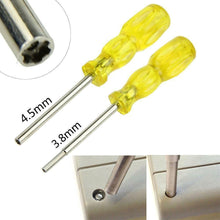 Load image into Gallery viewer, 3.8mm + 4.5mm Screwdriver Bit for NES SNES N64 Game Boy Nintendo Security Tool
